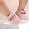 Wool Baby Knitted Bow Baby Shoes