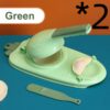 New 2 In 1 Kitchen Dumpling Making Tool Baking Pastry Manual Artifact For Pressing Dumpling Skin Wrapper Mould Dough Press Maker – Image 5