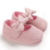 Wool Baby Knitted Bow Baby Shoes – Image 2