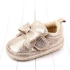 Shiny bow baby shoes – Image 2