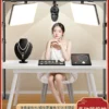 Jewelry shooting light lamp live room desktop static material photography special head shot -up professional photography square tablet light spotlight shooting jade text play jewelry LED hand broadcast light equipment