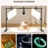 Jewelry shooting light lamp live room special top lamp desktop desktop static material photography tablet lamp professional head shot photography spotlight shot light jade text jewelry mobile phone broadcast light equipment – Image 4