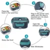 Electric Heat Lunch Box Picnic Food Heater Warmer Container – Image 3