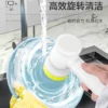 Electric cleaning brush multifunctional household kitchen handheld brush head bathroom crevice brush wireless shoe brush cleaning artifact – Image 5