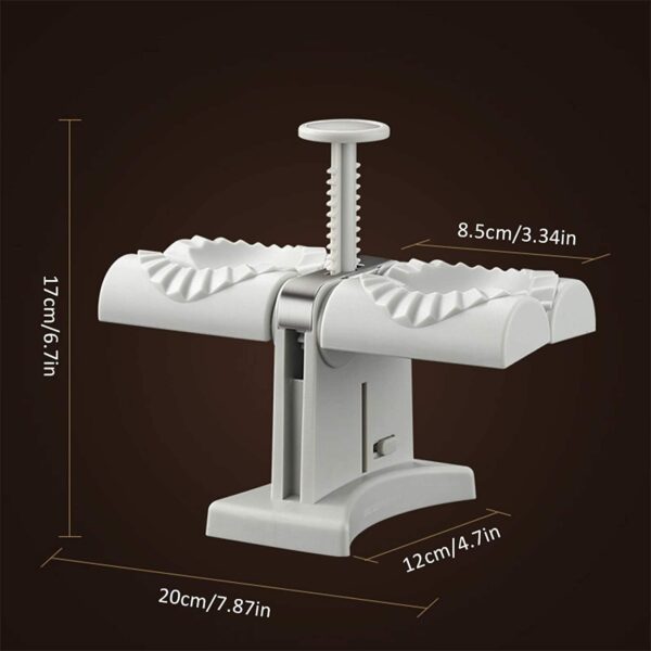 Dumpling Mould Double Head Dumpling Mold Lazy Artifact Manual Press Noodle Dumpling Maker Kitchen Accessories Dumpling Maker – Image 7