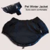 Large Winter Pet Dog Clothes French Bulldog Puppy Warm Windproof Jacket Small Medium Dog Reflective Coat Chihuahua Pet Outfits – Image 3