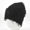 2024New Hip Hop Balaclava Distressed Knitted Caps Mask Women Outdoor Camouflage Fleece Fuzzy Ski Balaclava Beanies Women Men Hat – Image 3