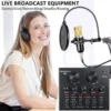 Podcast Equipment Bundle BM-800 Recording Studio Package with Voice Changer Live Sound Card-Audio Interface for Laptop Computer – Image 2