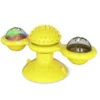 Windmill Cat Toy Interactive Pet Toys for Cats Puzzle Cat Game Toy With Whirligig Turntable for Kitten Brush Teeth Pet Supplies – Image 2