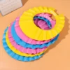 Baby Shower Soft Cap Adjustable Hair Wash Hat for Kids Ear Protection Safe Children Shampoo Bathing Shower Protect Head Cover – Image 4