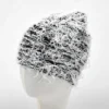 2024New Hip Hop Balaclava Distressed Knitted Caps Mask Women Outdoor Camouflage Fleece Fuzzy Ski Balaclava Beanies Women Men Hat – Image 2