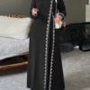 ZANZEA Spring Lace Crochet Maxi Dress Muslim Turkey Abaya Elegant Loose Vestidos Women Long Sleeve O Neck IsIamic Robe Kaftan – Image 2