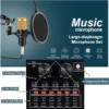 Podcast Equipment Bundle BM-800 Recording Studio Package with Voice Changer Live Sound Card-Audio Interface for Laptop Computer – Image 6