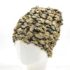 2024New Hip Hop Balaclava Distressed Knitted Caps Mask Women Outdoor Camouflage Fleece Fuzzy Ski Balaclava Beanies Women Men Hat – Image 6