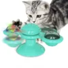 Windmill Cat Toy Interactive Pet Toys for Cats Puzzle Cat Game Toy With Whirligig Turntable for Kitten Brush Teeth Pet Supplies – Image 4