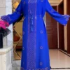 2024 Autumn Women Elegant Dresses Dubai Party Outfits Long Sleeve Dashiki Muslim Women High-grade Comfort Fabric African Abaya – Image 2