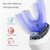 Adult U-shaped electric toothbrush Sonic soft hair men's and women's beauty dental instrument body washing charging automatic timing dental cleaner – Image 8