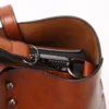 Waxing Leather bucket bag Simple Double strap handbag shoulder bags For Women 2024 All-Purpose Shopping tote sac bolsa feminina – Image 6