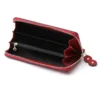 Big Genuine Leather Wallet Bag Long Lucky Real Cow Leather Purse Women First Layer Cowhide Card Holder Clutch for Cell Phone – Image 6
