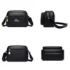 Fashion Shoulder Messenger Bag for Women High Quality Multi-pocket Soft Leather Purses and Handbags Luxury Ladies Crossbody Bags – Image 5