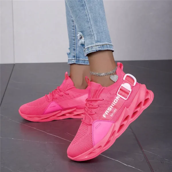Hot Sale Fashion Purple Casual Sneakers Women Men Blade Running Shoes Big Size 48 Light Breathable Sports Shoes Men Mesh Sneaker – Image 4