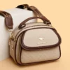 2024 new online celebrity Korean version of portable diagonal women's bag women fashion shoulder small round bag bags