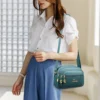 Fashion Shoulder Messenger Bag for Women High Quality Multi-pocket Soft Leather Purses and Handbags Luxury Ladies Crossbody Bags – Image 2