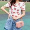 2023 New Style Women Bag Causal Small Famous Design Versatile Causal Fashion Crossbody Bag Ladies Square Messenger Shoulder Bag – Image 5
