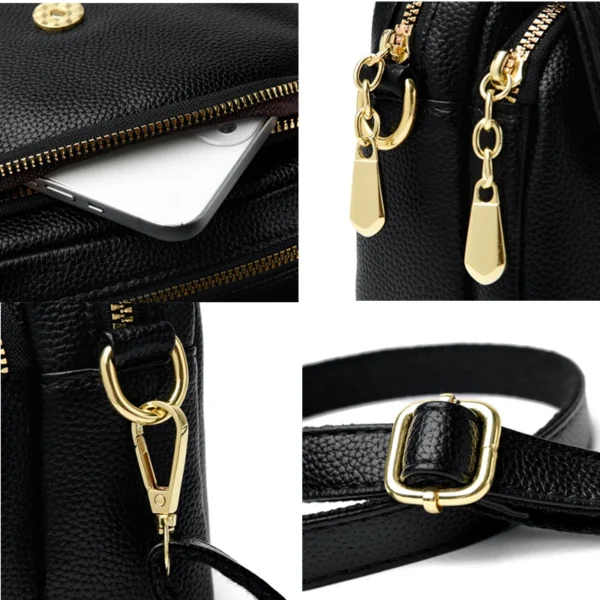 Fashion Messenger Bag Women Luxury Handbag Design Shoulder Crossbody Trend Small Bag Daily Work Bags Quality Leather Female Sac – Image 6