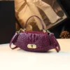 Crocodile Pattern Women's Bag 2023 Ladies Handbags Genuine Leather Small Shoulder Saddle Bag New Trend Portable Crossbody Bags – Image 2