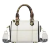 100% Genuine leather cowhide handbag women Classic designer crossbody bags for ladies purses high quality tote bolsa feminina – Image 2