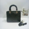 Crocodile Skin Leather Women Handbags Alligator Small Shoulder Messenger Bag Luxury Fashion Female Temperament Bags 2024 New – Image 6