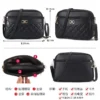 2023 New Four Layer High Capacity Middle Aged Women's Bag Fashion Lingge Crossbody Shoulder Bag Versatile Camera Square Handbag – Image 2