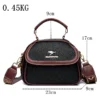2024 new online celebrity Korean version of portable diagonal women's bag women fashion shoulder small round bag bags – Image 4