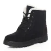 Women's Winter Boots Low Heels Women Boots With Fur Warm Winter Shoes Women Snow Boots Ankle Botas Mujer Winter Footwear Female – Image 5