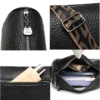 High Quality Genuine Leather Women Handbag Luxury Cowhide Messenger Bag Ladies Tote Black Fashion Female Shoulder Crossbody Bag – Image 5