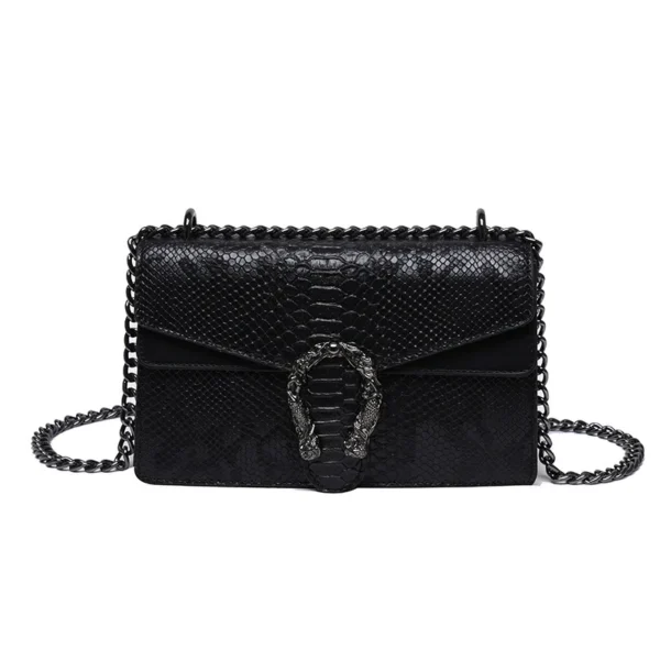 Vintage Chain Small Square Bag For Women's Trend 2024 Korean Popular Fashion Shoulder Crossbody Cross Bag Aesthetic Square Bags – Image 6