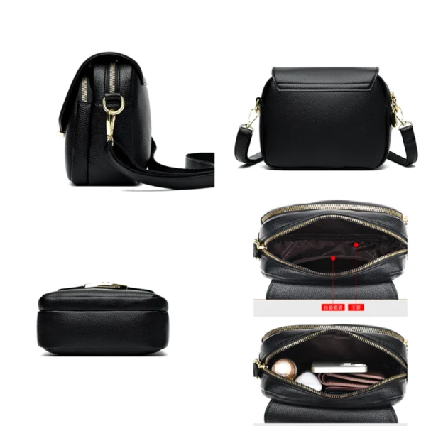 Fashion Messenger Bag Women Luxury Handbag Design Shoulder Crossbody Trend Small Bag Daily Work Bags Quality Leather Female Sac – Image 5