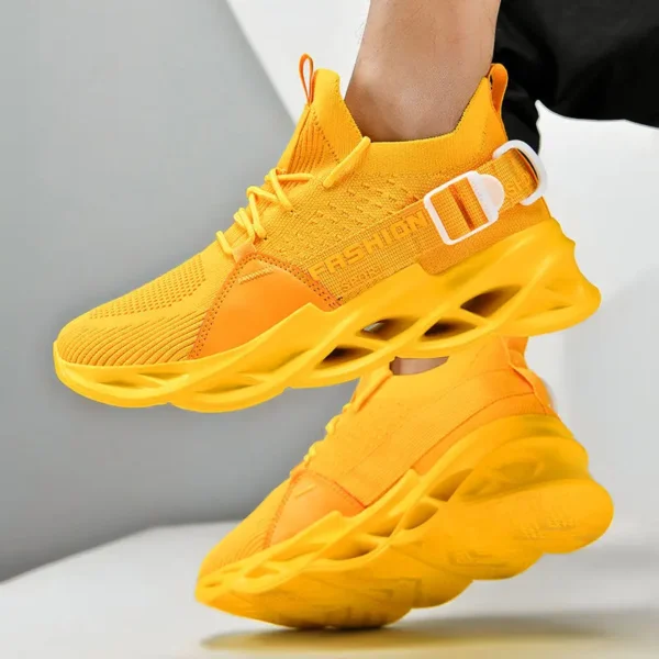 Hot Sale Fashion Purple Casual Sneakers Women Men Blade Running Shoes Big Size 48 Light Breathable Sports Shoes Men Mesh Sneaker – Image 5