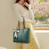 Women High Quality Leather Shoulder Bags Elegant Designer Ladies Luxury Handbag Purse Casual Tote Sac Commuting Shopping Bag – Image 3