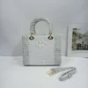 Crocodile Skin Leather Women Handbags Alligator Small Shoulder Messenger Bag Luxury Fashion Female Temperament Bags 2024 New – Image 2