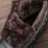 Natural Cow Leather Men Winter Boots Plus Size American Style 8111 Paratrooper Boots Warm Motorcycle boots Ankle Winter Shoes – Image 6