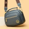 High Quality Soft Leather Multilayer Messenger Bag Women Handbags 2024 Female Shoulder Bag Luxury Fashion Purse Bolsa Feminina – Image 2