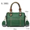 100% Genuine leather cowhide handbag women Classic designer crossbody bags for ladies purses high quality tote bolsa feminina – Image 4